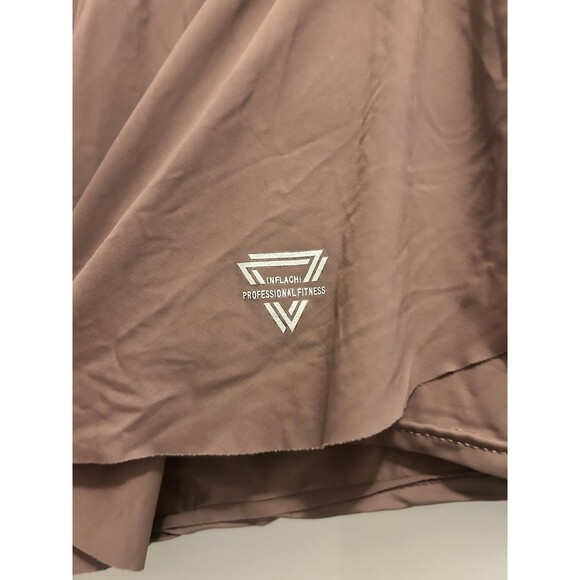 Lot Of 2 Inflachi Professional Fitness Shorts Black Purple Athletic Gym Size XL - Picture 3 of 6